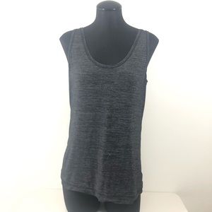 Athleta XL Gray Racerback Workout Tank Top